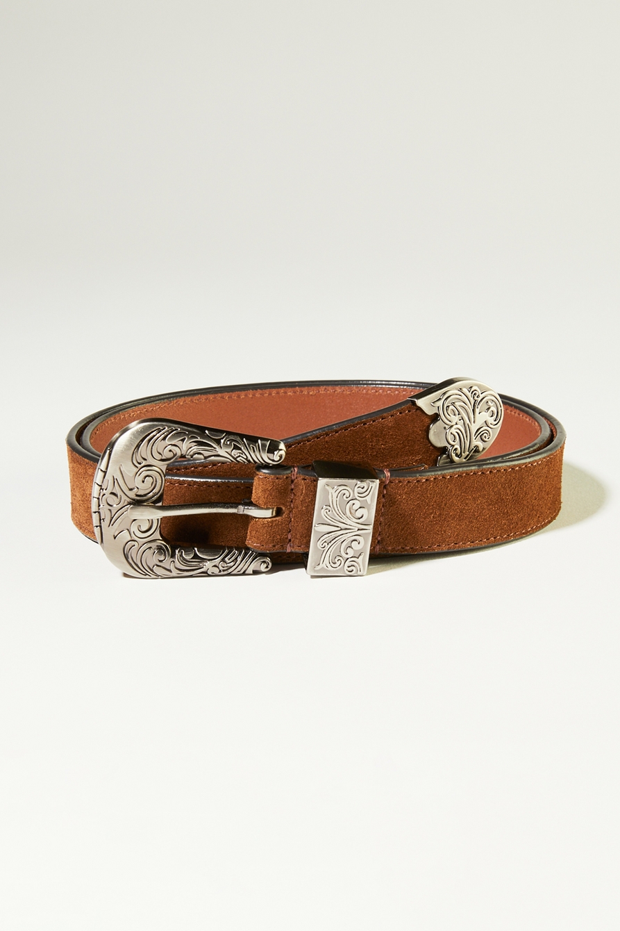 western buckle belt